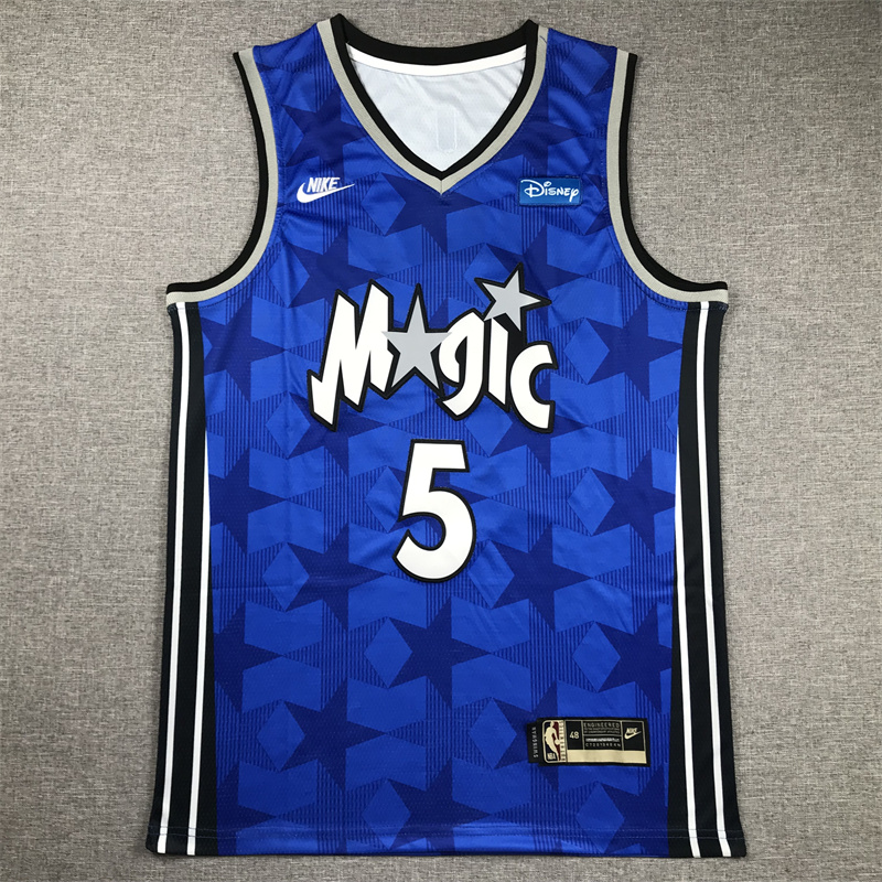 Men Orlando Magic #5 Banchero Blue Nike 2025 NBA Jersey->orlando magic->NBA Jersey